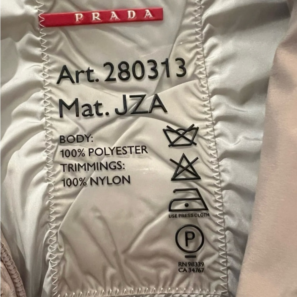 Prada Beige gortex Utility Jacket - Picture 3 of 8